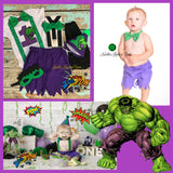Boys Purple Hulk Smash Shorts, Baby, Toddler Shorts