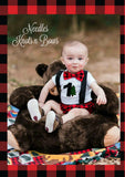 Boys Lumberjack Cake Smash and Birthday Outfit, 1st Birthday Outfit