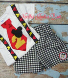 Boys Mickey Mouse 2nd Birthday Outfit, 3rd Birthday