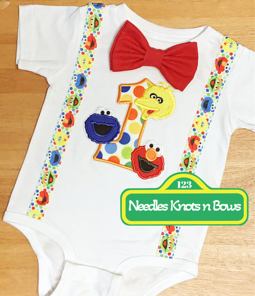 Elmo birthday hot sale shirt toddlers