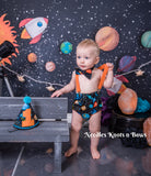 Boys Space Smash Cake Outfit
