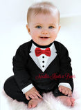 Boys Tux Outfit, Boys Tux Bodysuit, Boys Coming Home Outfit, Baby Shower Gift, Boys Clothes