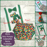 Boys Very Hungry Caterpillar Birthday Outfit, Boys 1st / 2nd Birthday Outfit