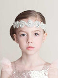 Flower girl crystal rhinestone headband