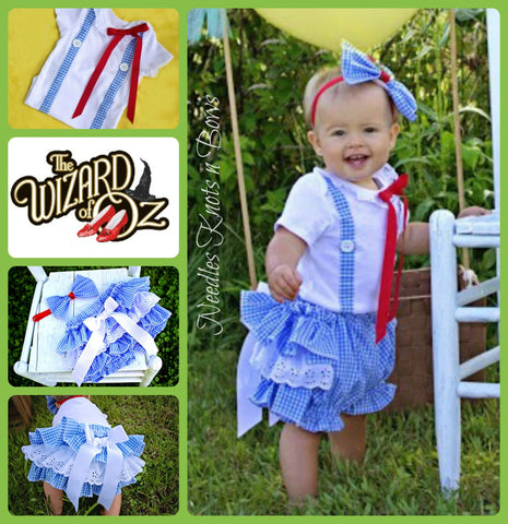 Girls Wizard of Oz Dorothy Outfit / Baby Costume
