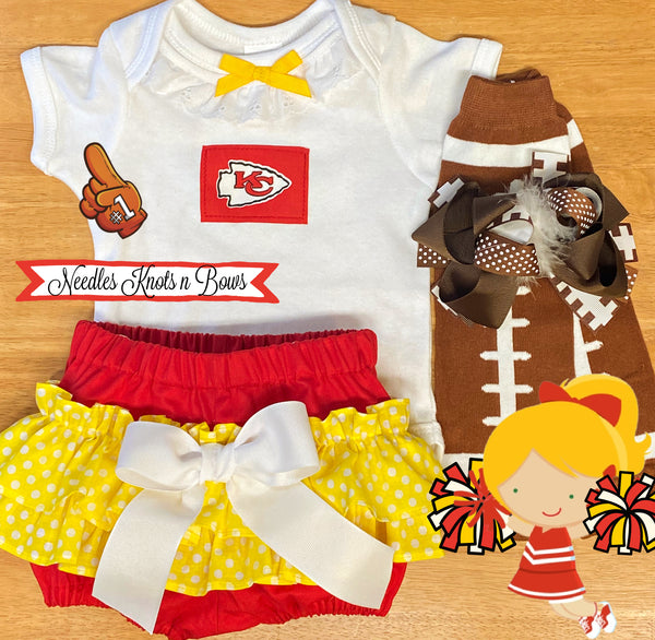 Boys Kansas City Chiefs Game Day Football Outfit