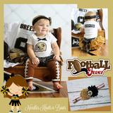 Girls New Orleans Saints football outfit