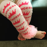Princess Ruffled Leg Warmers w/ Headband, Girls Princess Accessory Set