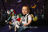 Boys Nightmare Before Christmas Birthday Outfit for milestone photoshoots
