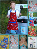 I make a variety of different children’s aprons - Characters - Themed and Novelty Aprons. If you cannot find what your wanting, please feel free to contact me for a custom apron at no additional cost