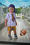 Boys Texas Longhorns Football Outfit, Baby Boys College Football Outfit