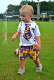 Boys LSU Tigers Football Outfit, Baby Boys Louisiana State University Game Day Outfit