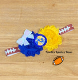 Los Angeles Rams Game Day Football Heaband