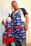 His and her New York Giants apron set