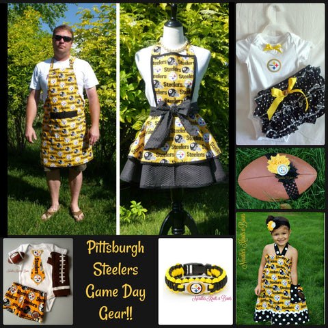 Pittsburgh Fan Dress - Girls