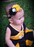 Pittsburgh Steelers football headband