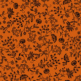 This is the "Spooky Night Pumpkin Vines" fabric print that I use to make this bow tie listing. 