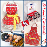 St. Louis Cardinals Baseball Apron with Pocket, Aprons